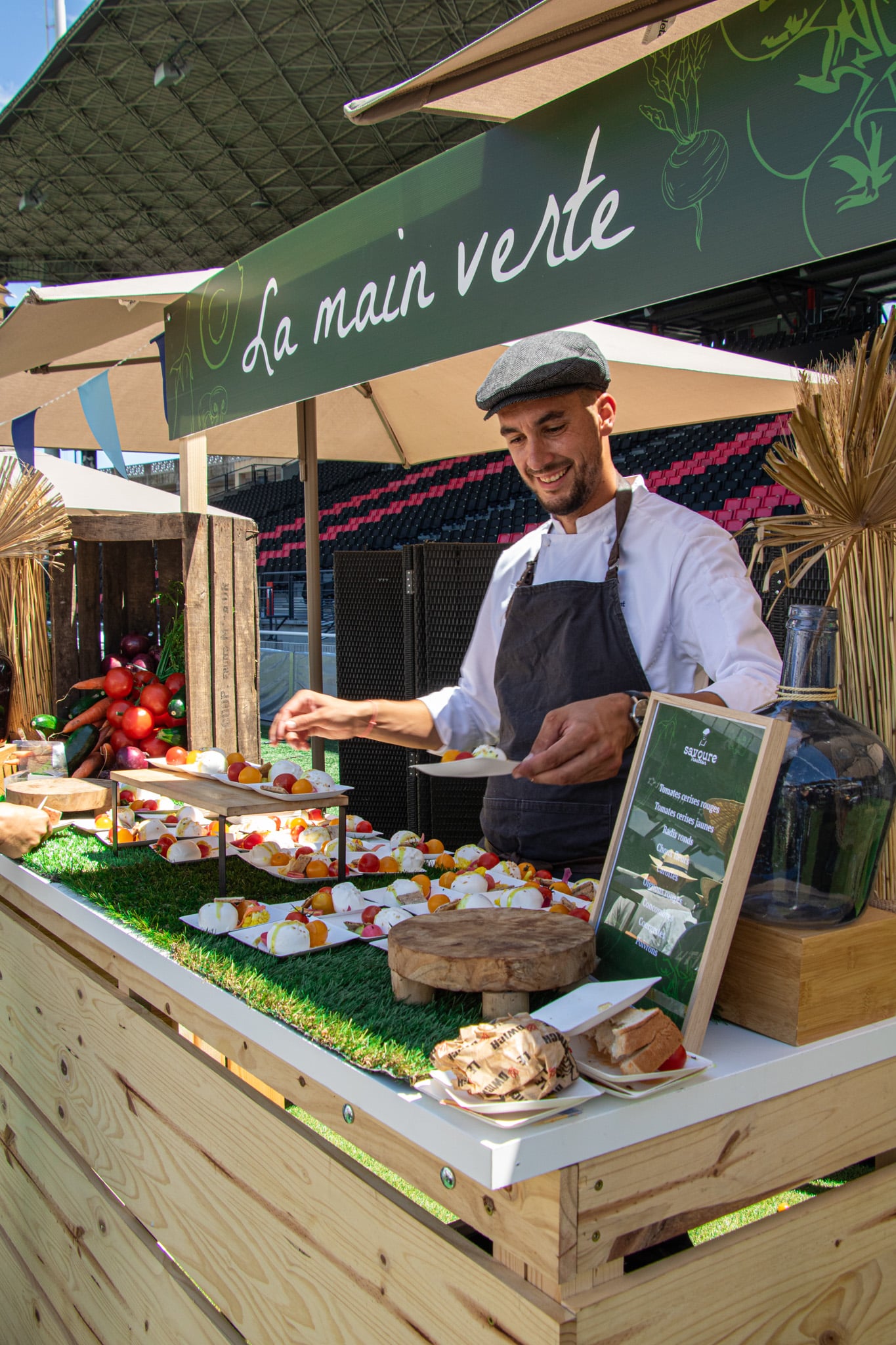 150 ans SERFIM kiosque la main verte